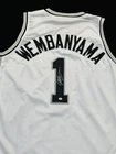 Victor Wembanyama Signed San Antonio Spurs Basketball Jersey COA
