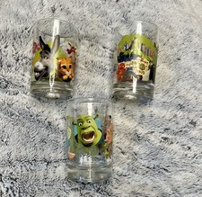 Vintage Shreck The Third McDonald's Glasses, Set Of 3