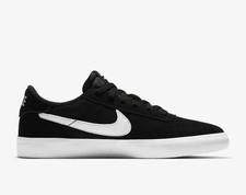 Nike SB Heritage Vulc Black SB White Sneakers Retro CD5010-003 Mens Size