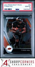 2021 PANINI PRIZM DRAFT PICKS #59 TYREEK HILL POP 4 PSA 10