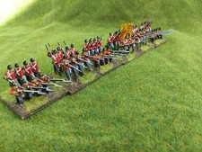 1/72 painted Napoleonic wargaming figures British Infantry lot 7