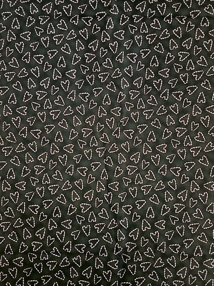 Moda Fabrics Kathy Schmidt Frosty's Town Heart Candy Canes 75x44" 2 Yards - Image 2 of 4