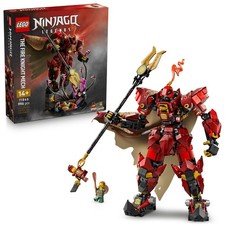 LEGO Ninjago Fire Knight Mech Toy, Birthday Gift, Building Blocks 71846