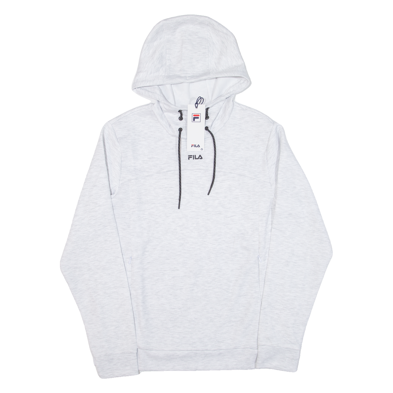 Felpa con cappuccio FILA uomo grigia S