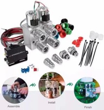 Hydraulic Multiplier Scv Splitter Selector Diverter Valve Kit Coupler Switch Box