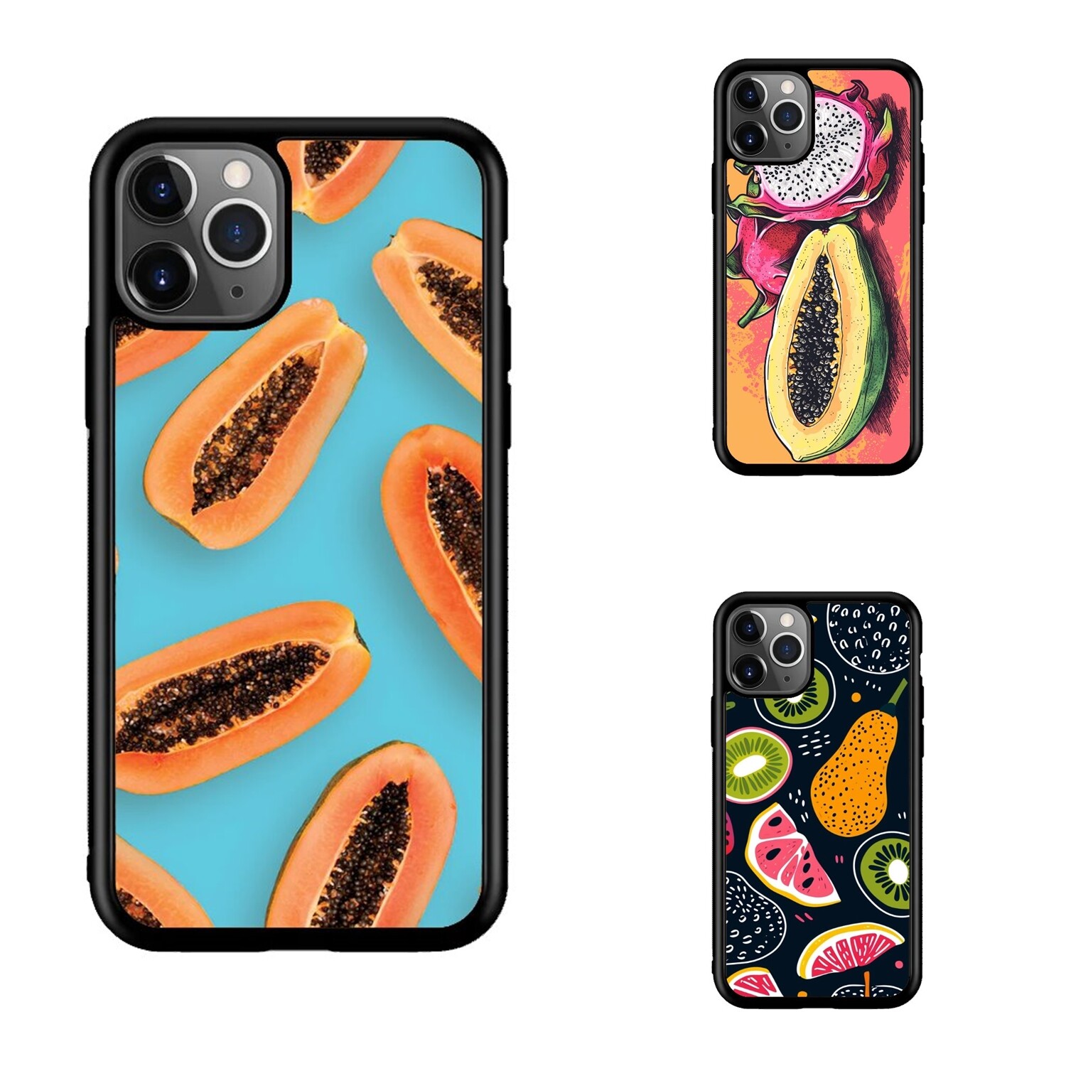 Trendy Carica Papaya Papaw Graphic Case for iPhone 12-16