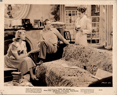 ORIGINAL KINO VINTAGE STILL FOTO FILM JUNG UND WILLIG EDDIE BRACKEN