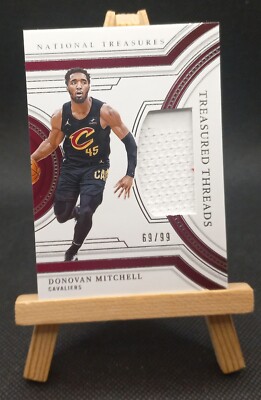  2023-24 Panini National Treasures - Treasureds - Donovan Mitchell /99 Patch 
