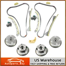 Engine Timing Chain Kit For 2009-2022 Santa Fe Sorento Azera Genesis 3.3L 3.8L