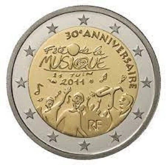 2.00 euro france 2011 fete de la musique - Photo 1/1