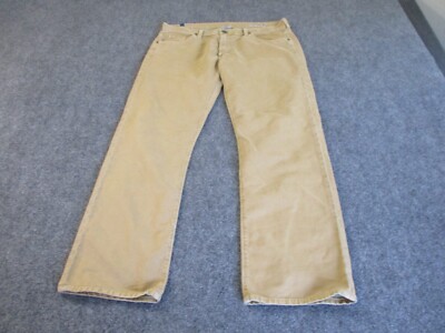 Citizens of Humanity Chino Pants Men's 36 Beige SID MEASURES 37x31 Straight Leg*
