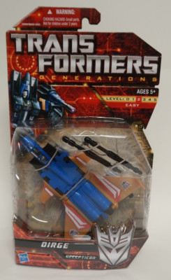 Dirge Transformers Generations Deluxe Class Action Figure Decepticon 2010 Jet
