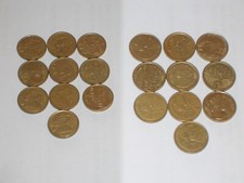 213m SPANIEN - ESPANA - 12 x 5 Pesetas - die letzten vor dem €
