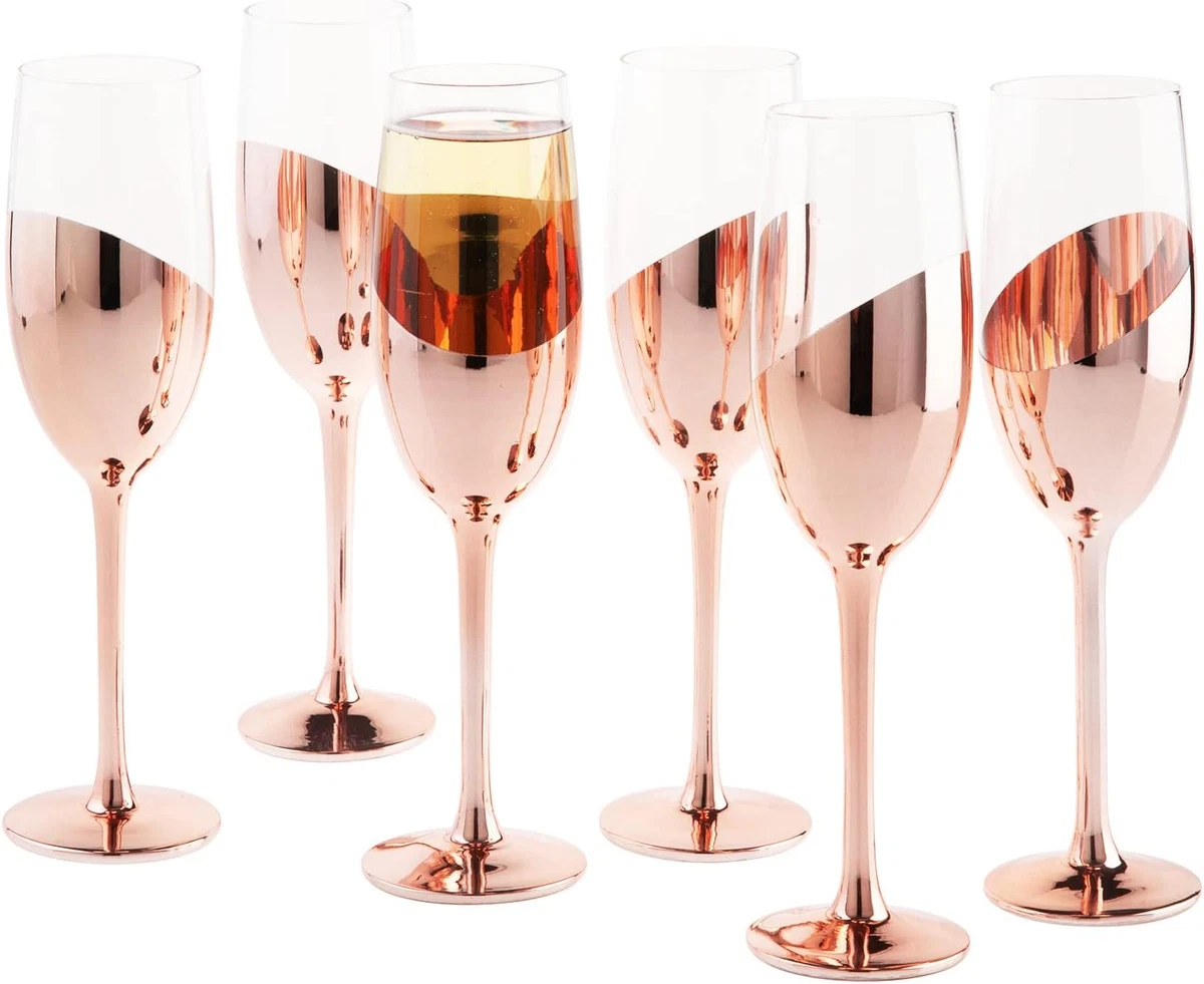 Modern best sale champagne glasses