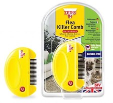 Zero In Flea Killer Comb Dogs Cats Poison Free New
