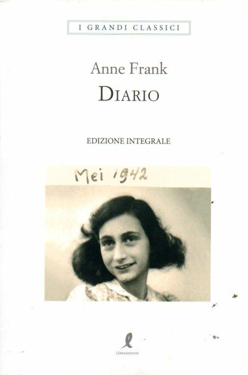 ANNE FRANK DIARIO - saggio - ebraismo - narrativa - guerra