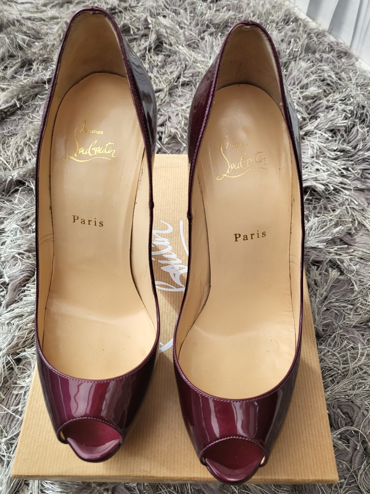 Rare Christian Louboutin UK Size 6 (39.5) Heels - Excellent Condition image 2