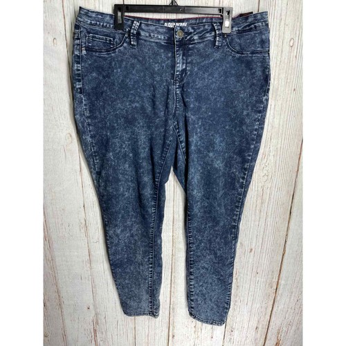 Acid Wash Super Skinny Denim Jeans 