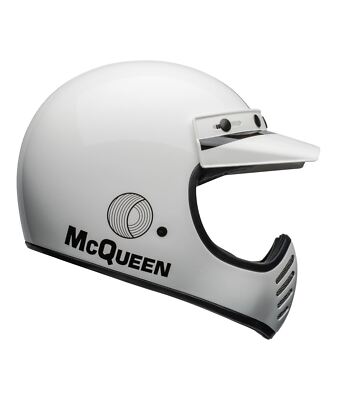 Bell Moto-3 Steve McQueen Any Given Sunday White/Black - X-Large
