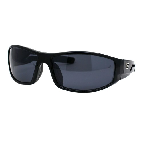 Boy's Xloop Sunglasses Oval Rectangular Wrap Around Rubber Tip UV 400 - Picture 6 of 25