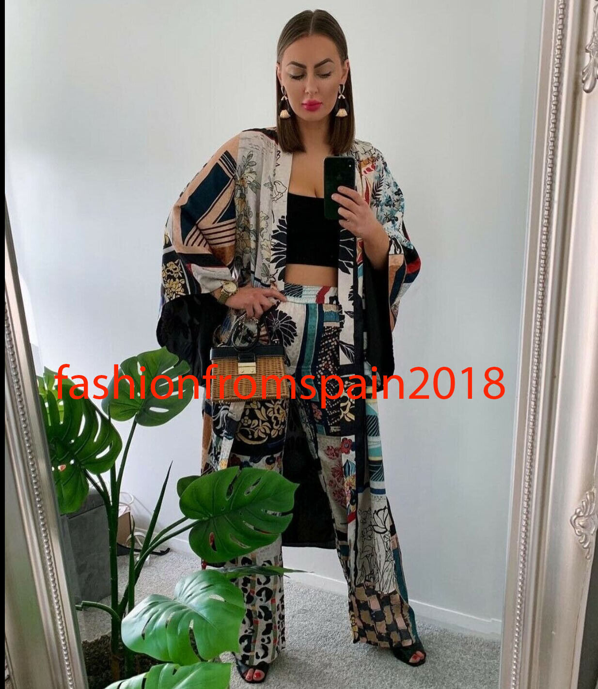 Registrarse Lograr callejón ZARA NEW WOMAN LONG BELTED PATCHWORK KIMONO - LIMITED EDITION XS-XL  2866/128 | eBay