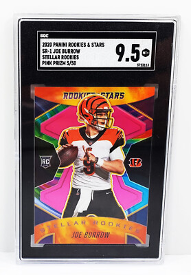 2020 Panini Rookies & Stars - Stellar Rookies Joe Burrow #SR-1