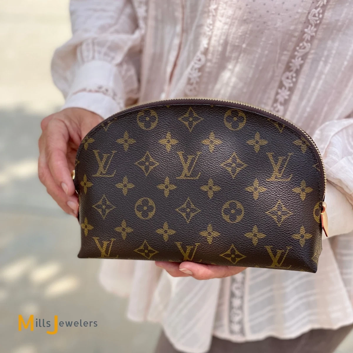 grøntsager springvand skinke Louis Vuitton Monogram Toiletry Bag Cosmetic Pouch | eBay