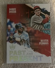 2018 Panini Diamond Kings Past and Present Dustin Pedroia Bobby Doeer #PP2