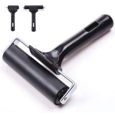 6/10/15/20cm Rubber Roller Brayer Printmaking Ink Drum Art Stamping Tools DIY