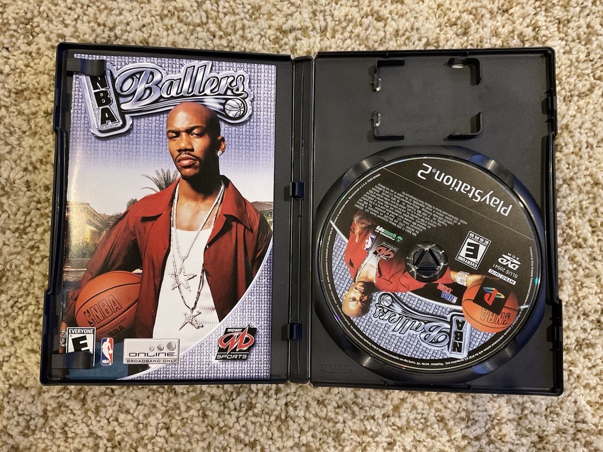 NBA Ballers (Sony PlayStation 2, 2004) PS2 Game - Complete