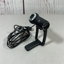 Logitech QuickCam Pro 9000 USB Webcam V-UBM46 Carl Zeiss Lens 2MP Autofocus