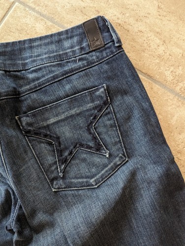 NEW People's Liberation Sienna 26 x 34 Wide Leg Trouser Star Pockets Tall Jeans - Picture 7 of 18