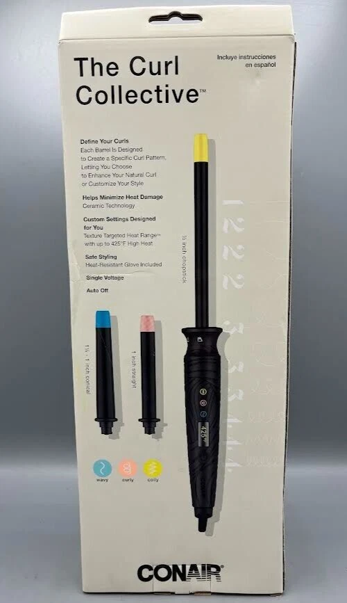 Conair curling wand online set