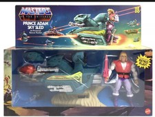 SKY SLED & PRINCE ADAM masters of the universe motu he-man ORIGINS 2020 Lot Of 6