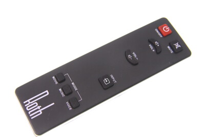 Original Fernbedienung Roth für Audio Sub Zero II, SubZero III TV Soundbar