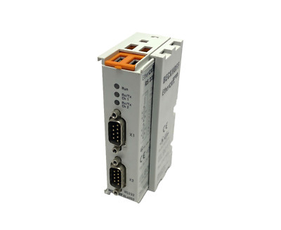 Beckhoff EL6002 EtherCAT Terminal 2-Channel Communication Interface RS232 D-Sub