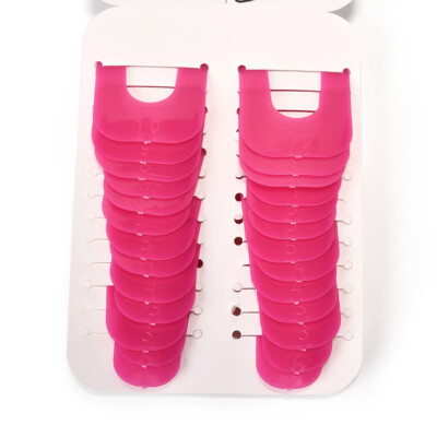 KADS 26 Stück 10 Größen Nagellack Schablone Nagellack Nägel Rand Hautbarriere
