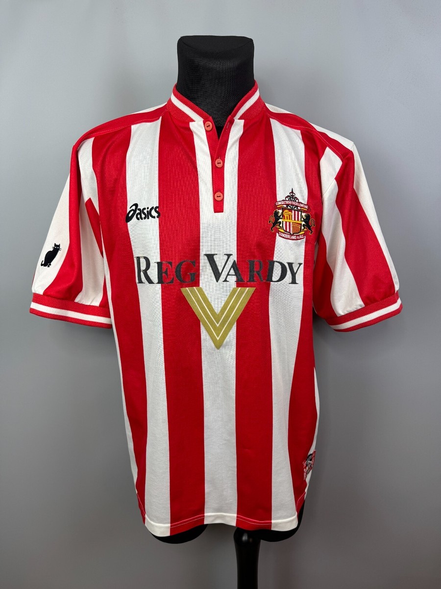 SUNDERLAND 1999 2000 HOME SHIRT FOOTBALL SOCCER JERSEY ASICS