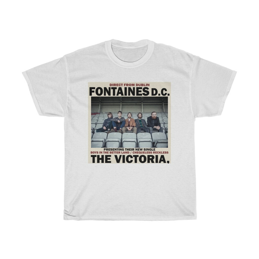 Fontaines DC INDIE Punk Rock Unisex Adult T-Shirt Unisex Heavy