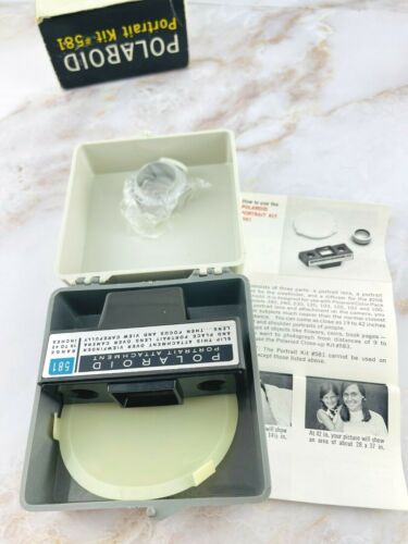 Kit portrait vintage Polaroid #581 accessoires pour appareil photo instantané - Photo 1 sur 6