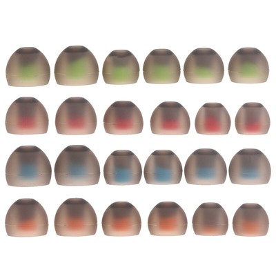 Silicone Replacement Earbuds Eartips Ear Tips S/for M/L for 90% In-ear Ear Bud