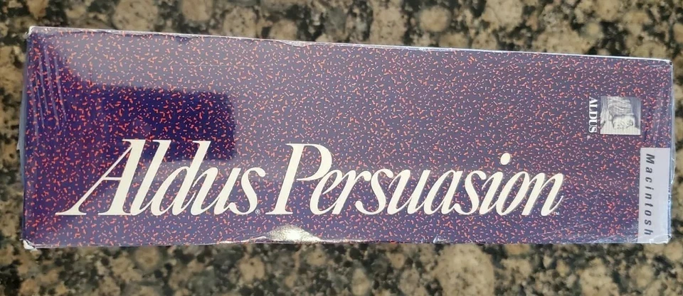 Vintage Aldus Persuasion For Macintosh 2.0 Version New Old Stock NEW SEALED - Image 4 of 4