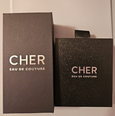 CHER Eau De Couture Perfume Spray (1.7 oz) & Atomizer (.34 oz) Set New Lot