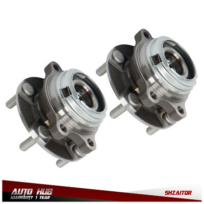 #ad Pair Front Wheel Hub Bearing For 2009 2016 2017 2018 Nissan Altima Maxima Murano $50.93