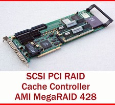 Ami Megaraid 428 Raid SCSI Cache Controller Cin0390a Dell 4230c