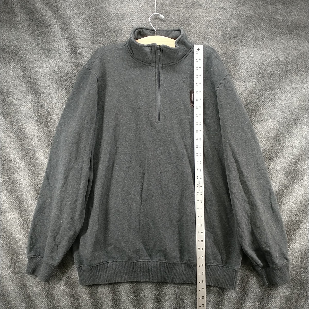 メンズウェア #ACTIVE MOCK NECKN SWEAT - GRAY Sport-Tek Men's 1/4 Zip Pullover Sweatshirt Gray XLT Tall Mock