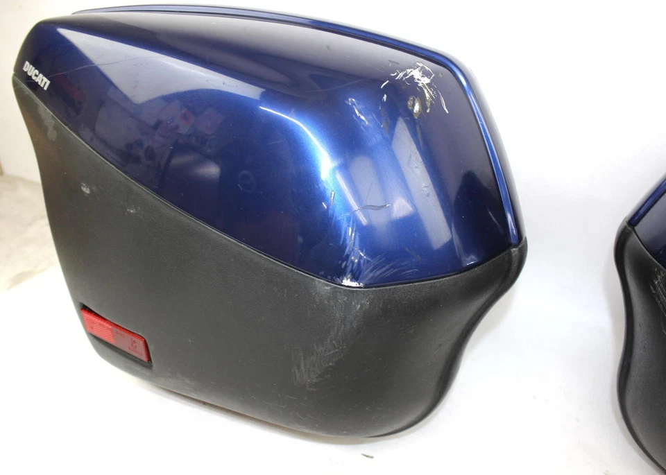2001 01 Ducati ST4 ST4S Hard Bag OEM Saddle Bag Kit Foto 2 de 4