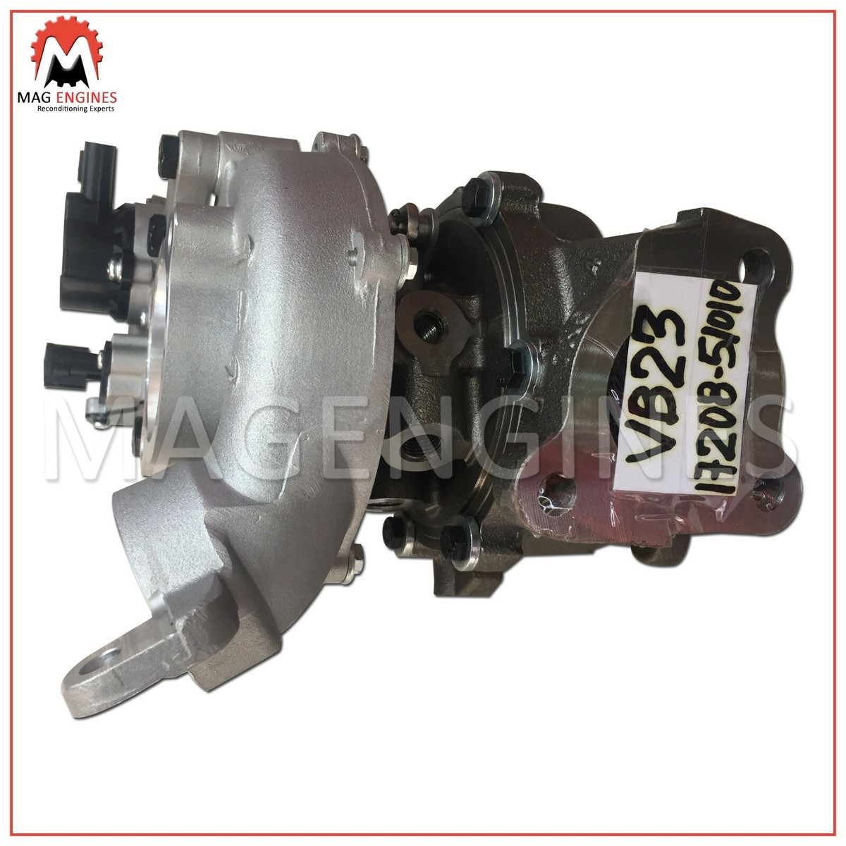 17208-51010 TURBO CHARGER VB23 LH TOYOTA 1VD-FTV FOR LAND CRUISER