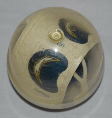 Vintage Mini Gumball NFL Football Helmet Older Face Mask San Diego ...