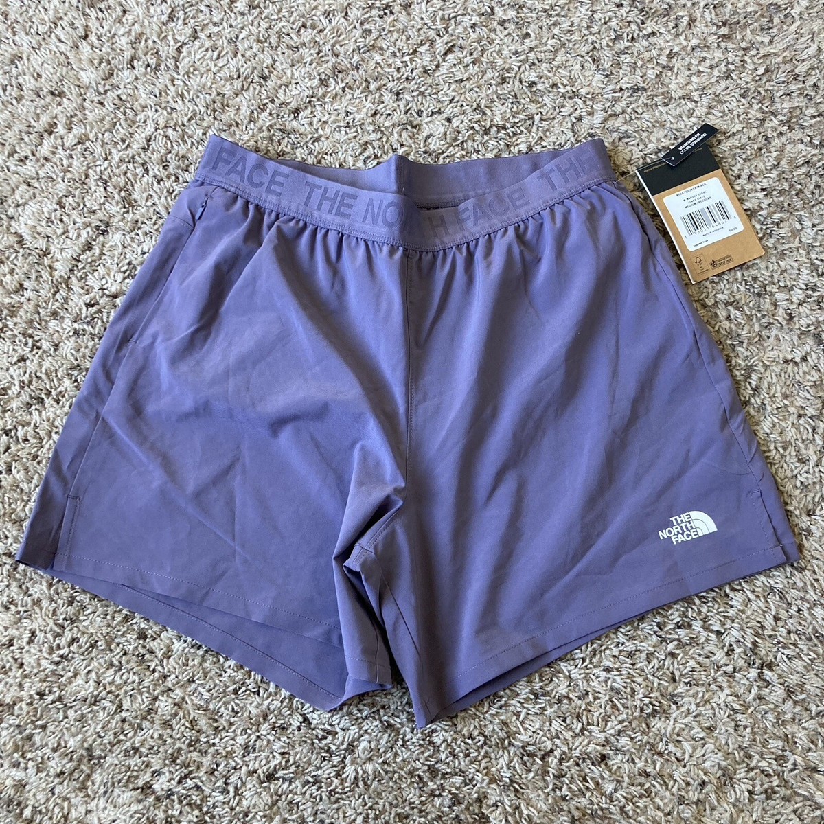 North Face Womens Wander Short Lunar Slate M Athletic $50 | eBay